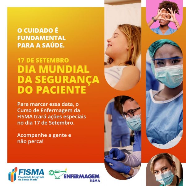 17 De Setembro Dia Mundial Da SeguranÇa Do Paciente Fisma 4949