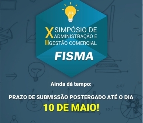 Ampliado o prazo de submissão de trabalhos para o Simpósio dos cursos de ADM e TGC