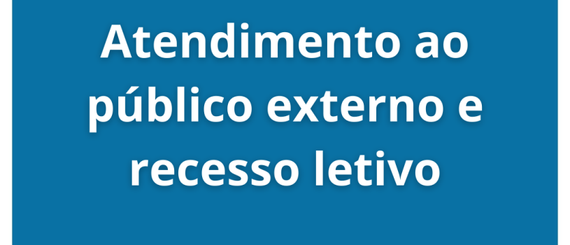 FISMA confirma datas de recesso de final de ano