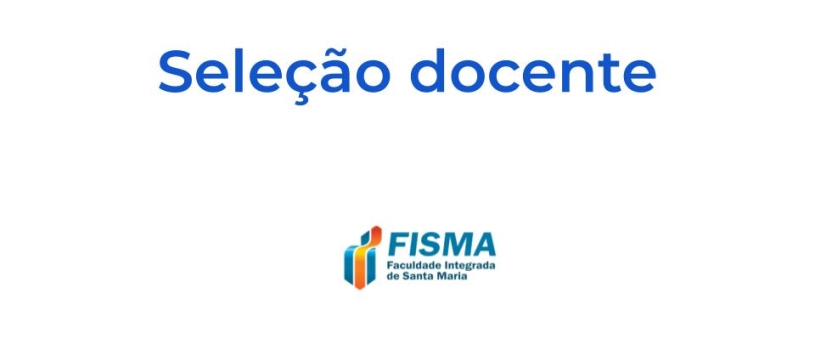 Resultado seleção docente da FISMA