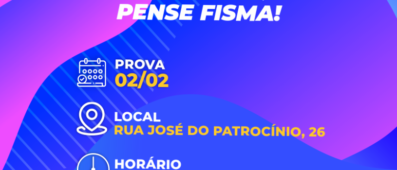 Vestibular da FISMA ocorre neste sábado, 2 de fevereiro, na Sede da Instituição