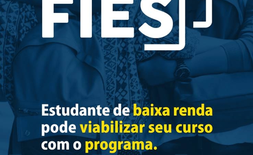 Inscrições para o FIES seguem até 14 de fevereiro. Confira as vagas na FISMA