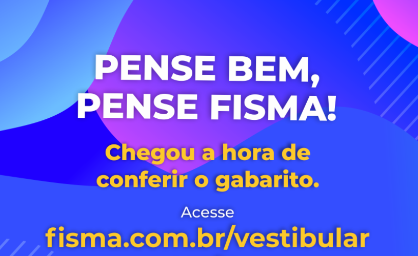 Divulgado gabarito da prova do vestibular da FISMA