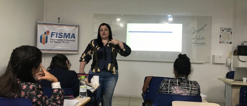 Curso de Enfermagem da FISMA recebeu palestra sobre doenças congênitas em recém-nascidos