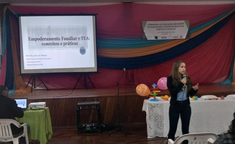 FISMA PARTICIPA DO I SEMINÁRIO DE EDUCAÇÃO INCLUSIVA EM SÃO SEPÉ