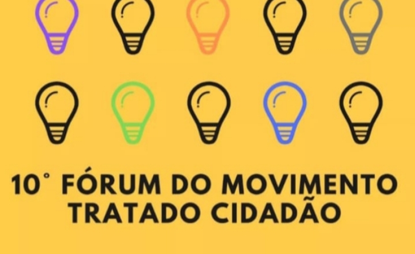 FÓRUM DO MOVIMENTO TRATADO CIDADÃO ACONTECE EM JUNHO