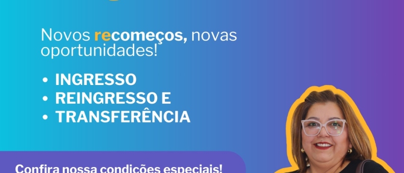 FISMA oferece vagas remanescentes para ingresso, reingresso e transferência