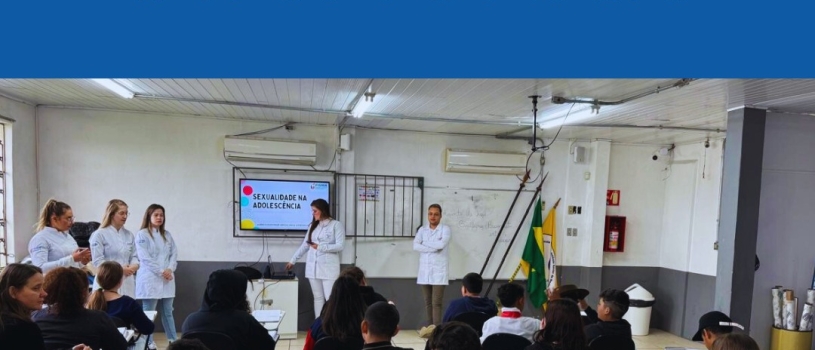 Alunos da FISMA realizam palestras em escolas de Santa Maria