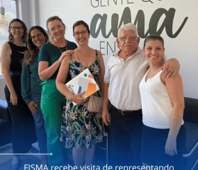 FISMA recebe visita de representante da 4ª Coordenadoria Regional de Saúde (CRS), Mirna Dorneles Moreira