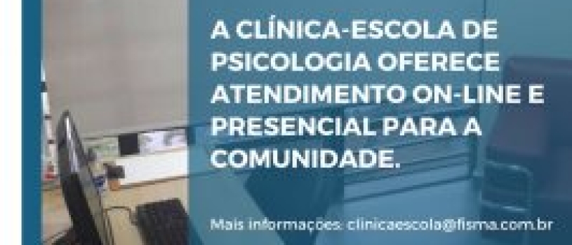 Clínica-escola de Psicologia oferece atendimento para a comunidade