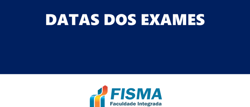 Divulgação Datas dos Exames 2019/2