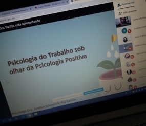 AULA INTERATIVA ABORDA A PSICOLOGIA POSITIVA NAS ORGANIZAÇÕES DE TRABALHO