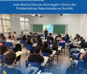 Aula Aberta Discute Abordagem Clínica das Problemáticas Relacionadas ao Suicídio