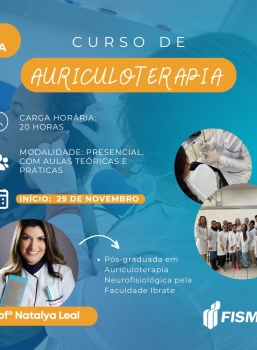 FISMA lança nova turma do curso de auriculoterapia