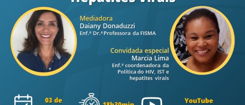 Live Saúde em Pauta: “Prevenção combinada para o enfrentamento ao HIV/AIDS, ISTs e Hepatites Virais”