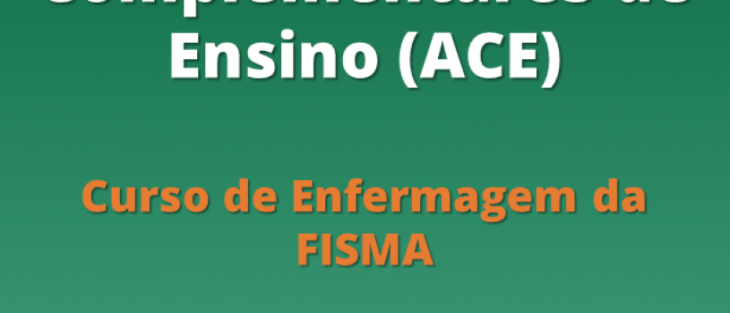 Curso de Enfermagem da FISMA promove ACE de férias