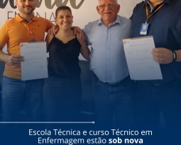 Escola Técnica da FISMA tem nova gestão